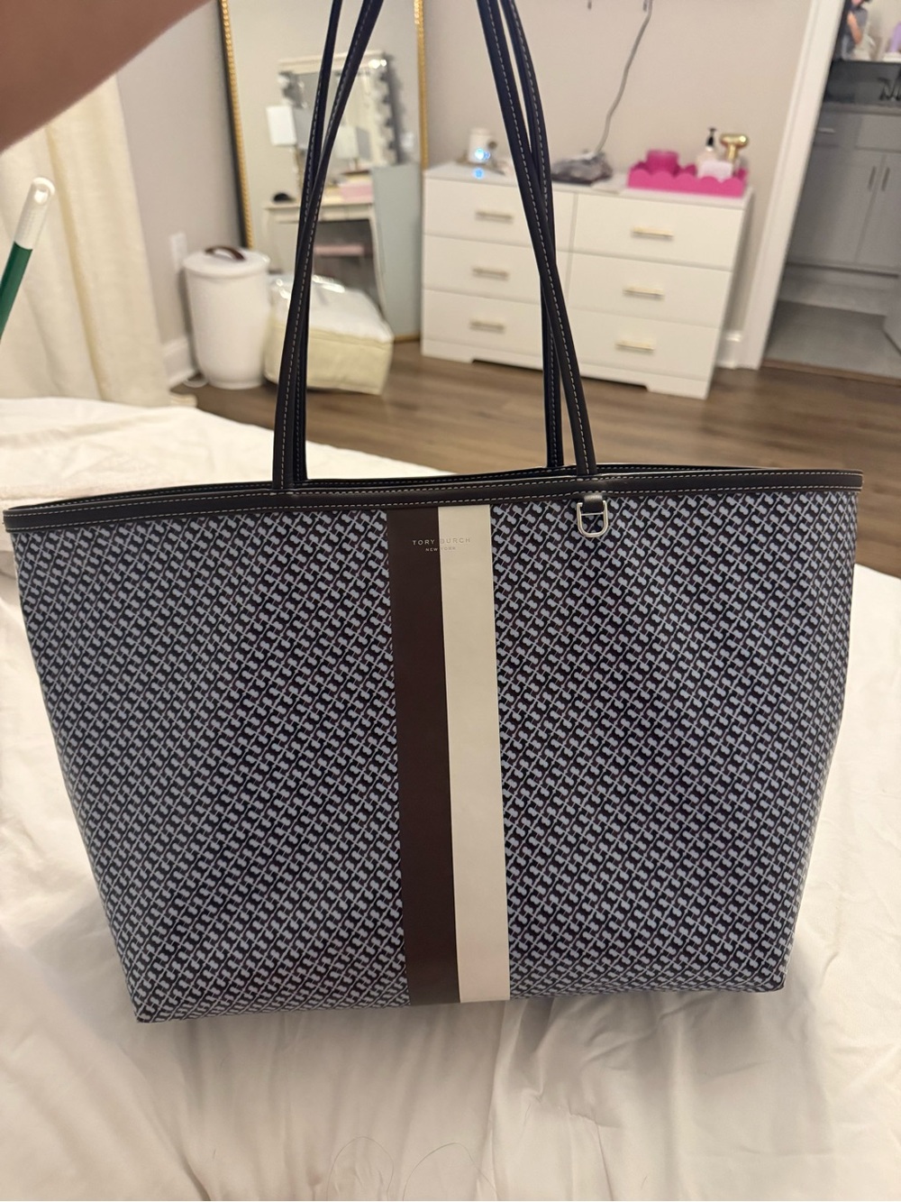 Tory Burch XL Racer Tote